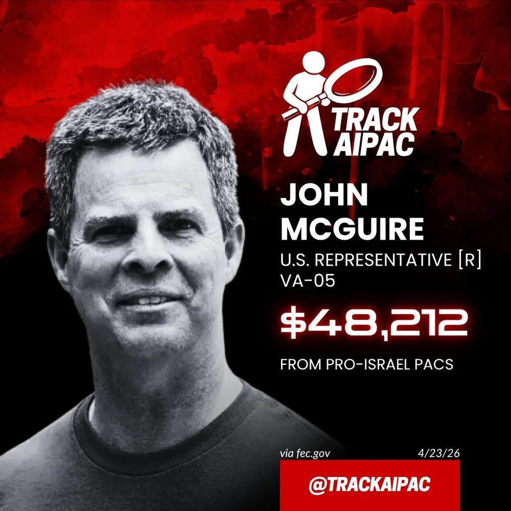 Track AIPAC John McGuire