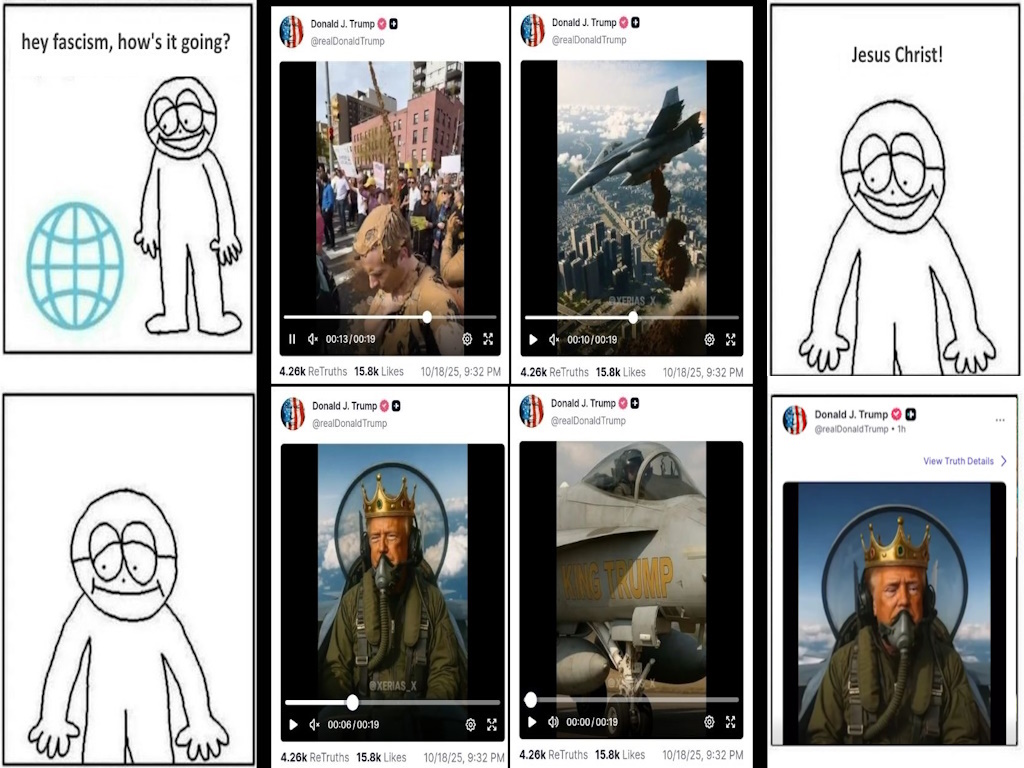 Hey Fascism, how's it going?